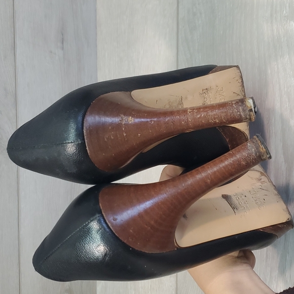 Gucci Black Platform Pump High Heels shoes 171372 sz 38.5C US 8.5 - Picture 7 of 14